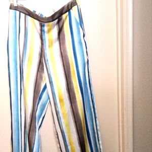 Zara Striped Multicolor Women's Pants
